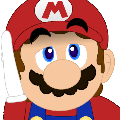 A very exasperated Mario. Someone probably just told him a 67 joke.
